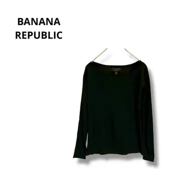 [ 바나나리퍼블릭 ] 니트 스웨터 긴팔 메리노울 심플 블랙 XS