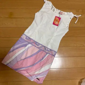 rady 슬리브리스 미니 원피스 마블