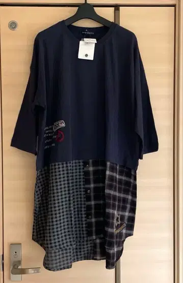 드럭 스토어즈 미사용 새상품 패치워크 원피스