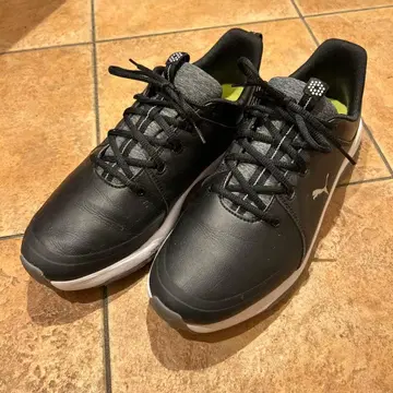 [ 새상품급 ] Puma 블랙 골프화 27.5cm