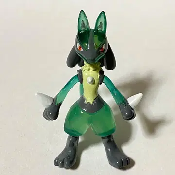 [레어] 포켓몬 몬코레 루카리오 클리어 극장 한정판 피규어 TOMY