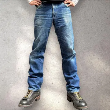 Lee 200 USA 지퍼 색빠짐 히게 허니컴 W32 상당