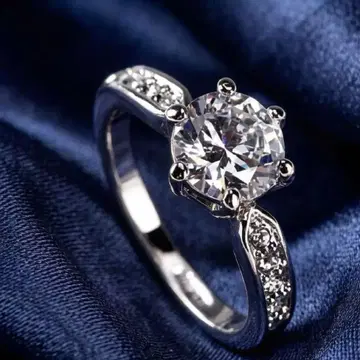 [팬더의 공방] 실버 925 라운드 컷 반지 S925