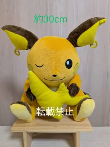 포켓몬 모후굿토 꼬리 봐봐! 봉제 인형 라이츄