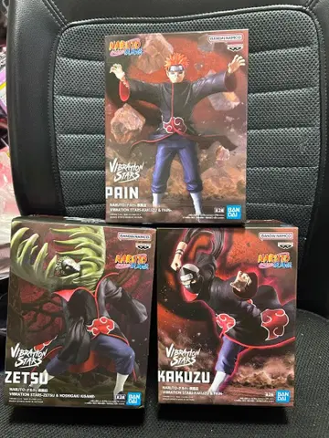 NARUTO 피규어 3개 세트 미사용