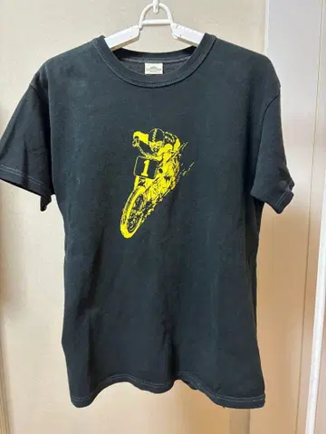 구 리얼맥코이 Harley-Davidson 바이크 T셔츠 블랙