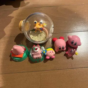 커비 피규어 세트 피크민 4