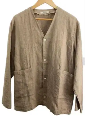 nest robe CONFECT 린넨 노카라 자켓