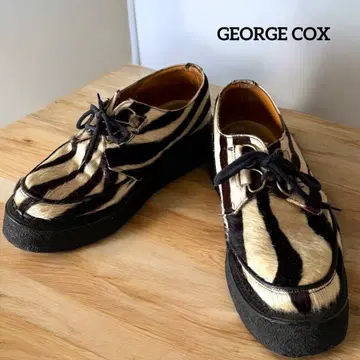 GEORGE COX 송치 제브라 러버 솔 UK7