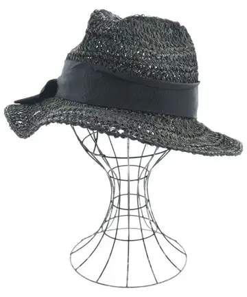 BEAMS 스트로우 햇 여성용