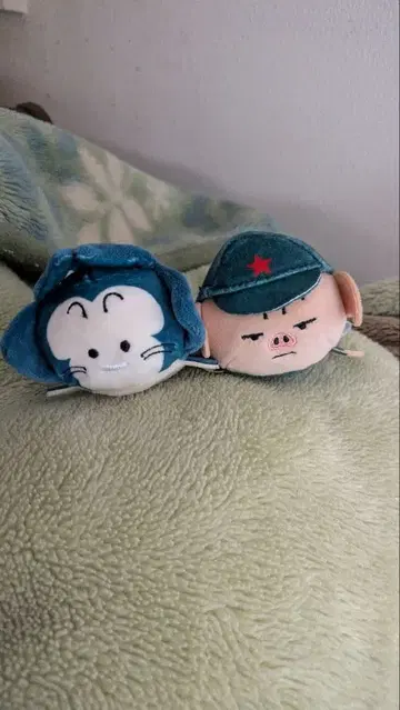 드래곤볼 도쿄 스토어 한정판 오테다마 봉제 인형 푸알 우롱