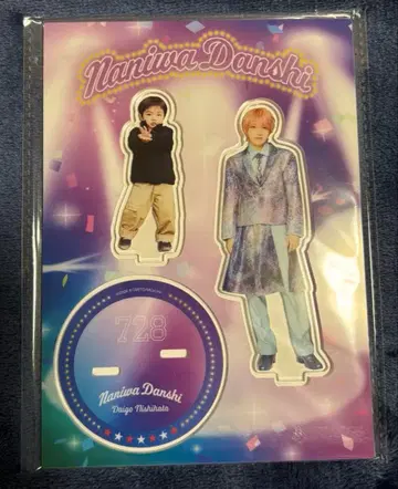 나니와단시 패밀리 클럽 스토어 후지와라 p 아크릴 스탠드 니시하타 다이고