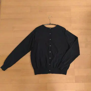 STAMP AND DIARY 코튼 가디건 퍼머넌트 에이지