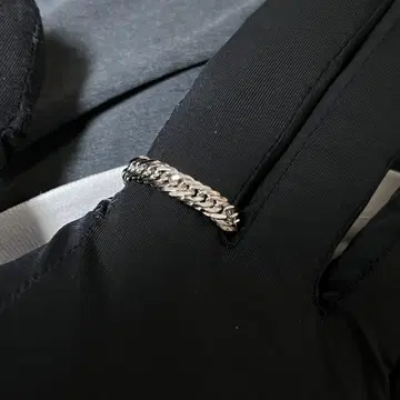 키헤이 반지 8면 트리플 실버925 16호 silver925