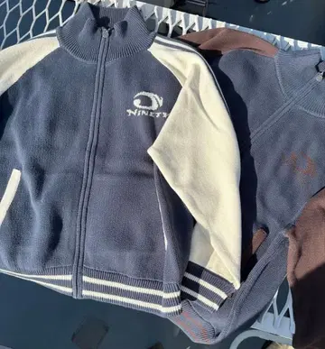 9090 니트 트랙 자켓