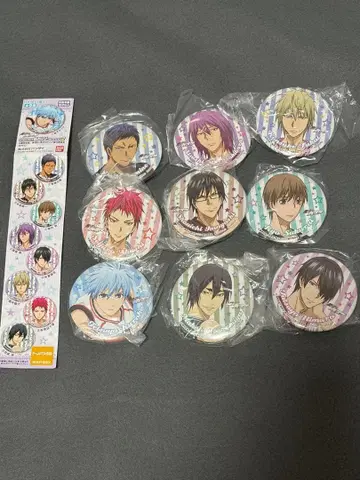 쿠로코의 농구 캡슐 캔뱃지 컬렉션 2 (전 9종)