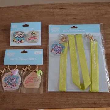 3 디즈니 서머쿨오프 미세스 스트랩 키체인