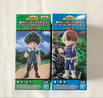 나의 히어로 아카데미아 월드 컬렉터블 피규어 2종 세트