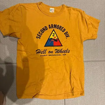 BUZZ RICKSON 세컨드 아머드 T셔츠 L