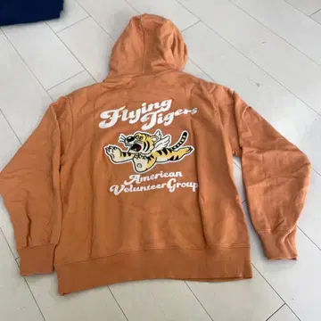 AVIREX 50주년 후드티 풀오버 M 플라잉 타이거