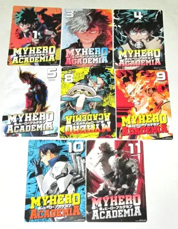 나의 히어로 아카데미아 특전 비주얼 보드 8종 세트