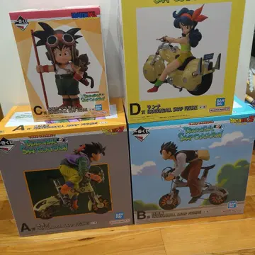 제일복권 드래곤볼 스냅 컬렉션 피규어 4체 세트