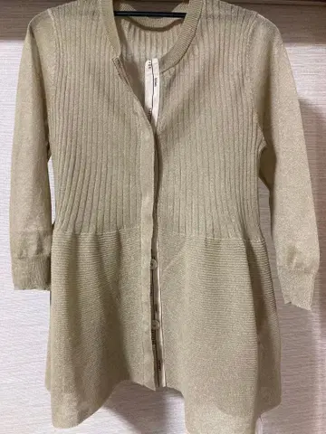 스콧 클럽 라디에이트 헤플럼 시어 니트 가디건 야마다야