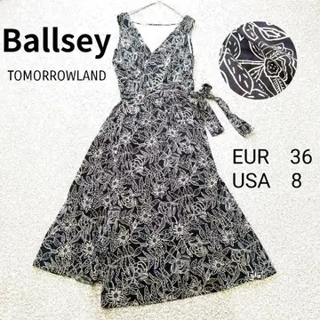Ballsey TOMORROWLAND 꽃무늬 카슈쿨 롱 원피스