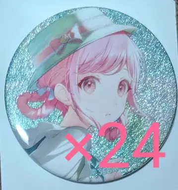 프로세카 10A 글리터 캔뱃지 그리캔 호우 에무 24개