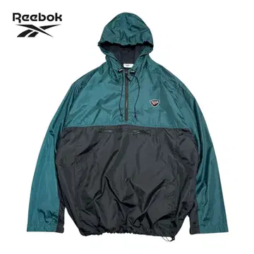 90s 리복 아노락 후드티 나일론 자켓 y2k