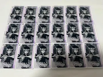 BLEACH 도미노풍 아크릴 키링 쿠치키 루키아