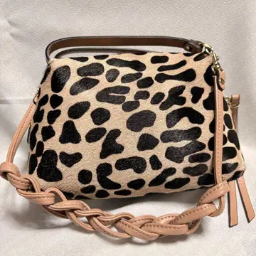 지아니카리니 알리파 S 2way 숄더 레오파드 송치