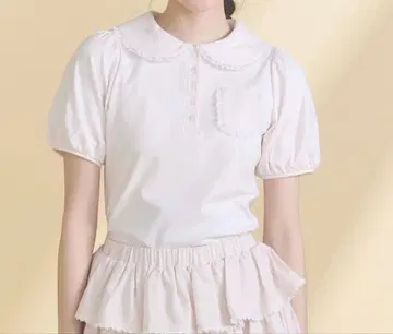 merry jenny 프릴 서머 폴로 탑