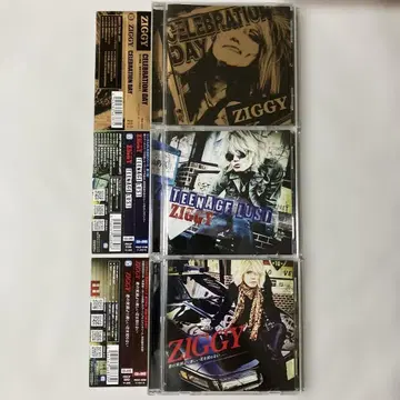 ZIGGY 2017-18년 싱글 3매 세트