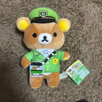 리락쿠마 야마노테선 봉제 인형 역장