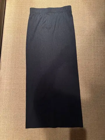 JOURNAL STANDARD 탄력 골지 롱 스커트