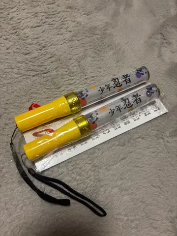 소년 닌자 응원봉 2개 세트