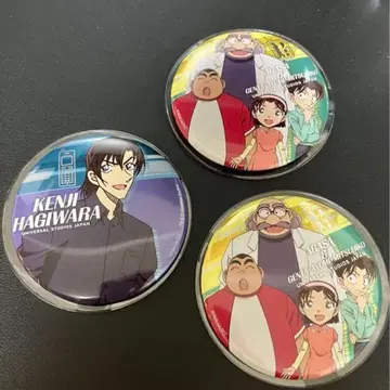 USJ 명탐정 코난 콜렉터블 캔뱃지 하기와라 켄지 소년 탐정단