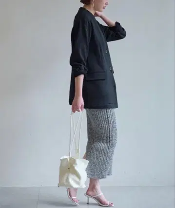 Drawing Numbers 니트 스커트