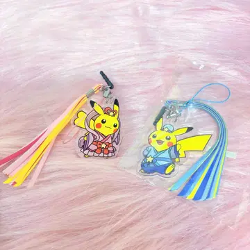 *포켓몬 센터 도호쿠 피카츄 칠석 스트랩 이어폰 잭*