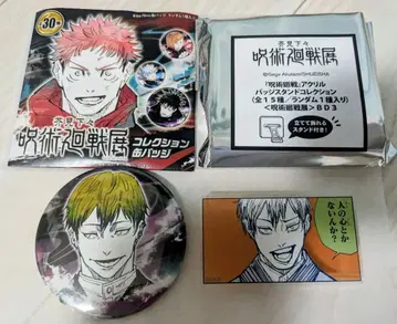 아쿠타미 게게 주술회전전 캔뱃지 컬렉션 아크릴 배지 스탠드 젠인 나오야