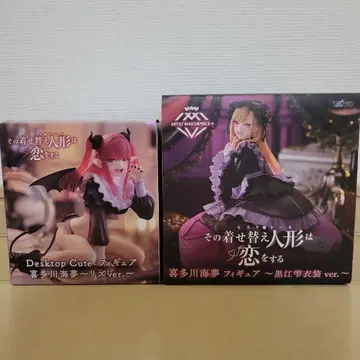 그 비스크 돌 피규어 AMP+ 데스크탑 큐트 키타가와 마린 2체 세트