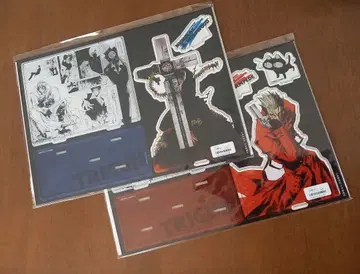 트라이건 명장면 아크릴 스탠드 2종 바슈 니콜라스 울프우드