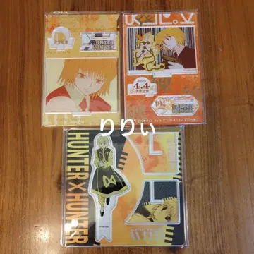 헌터헌터 크라피카 생일 디오라마 피규어 아크릴 피규어