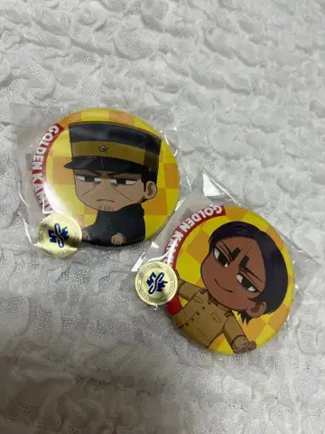 골든 카무이 코이토 츠키시마 배지 세트 7점