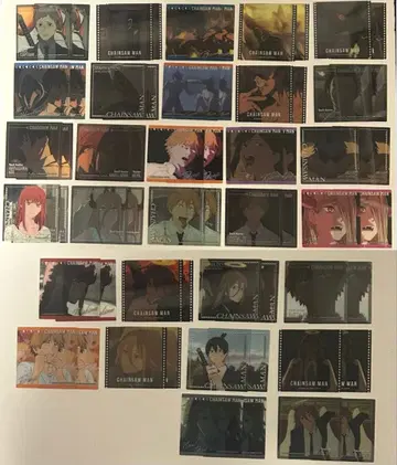 체인소 맨 스퀘어 클리어 카드 덴지 마키마 파워 하야카와 아키 등