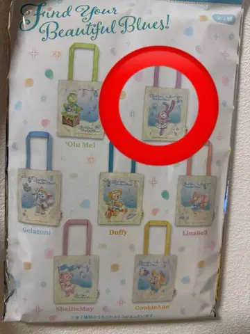 25주년 더피 프렌즈 랜덤 토트백 스텔라루