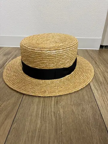 키지마 타카유키 24SS 스트로우 햇 캉캉 모자 밀짚모자