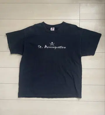 프룻 오브 더 룸 T셔츠 반팔 US 구제 의류 센터 프린트