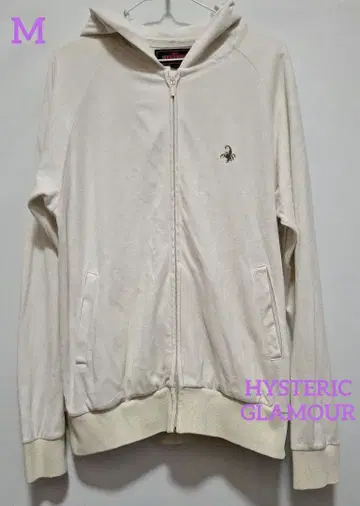 HYSTERIC GLAMOUR 스콜피온 자수 후드티 M